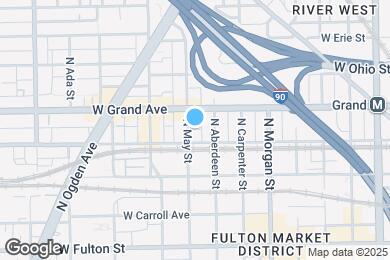 Map image of the property - 453 N May St