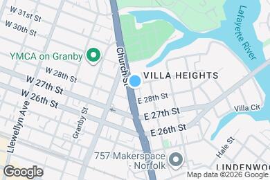 Map image of the property - 2812 Church St