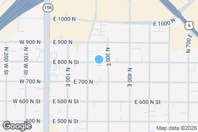 Map image of the property - 256 E 800 N