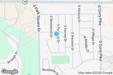 Map image of the property - 720 S Parkway Dr