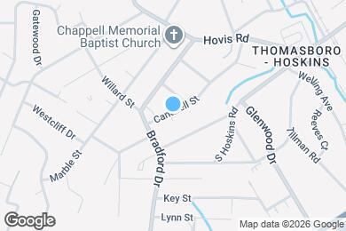 Map image of the property - 921 Cantwell St