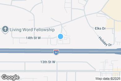 Map image of the property - Legend Apartments