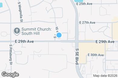 Map image of the property - 2309 E 29th Ave