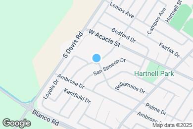 Map image of the property - 791 Palma Dr