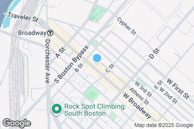 Map image of the property - 170 W Broadway