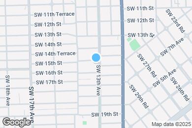 Map image of the property - 1508 SW 13th Ave