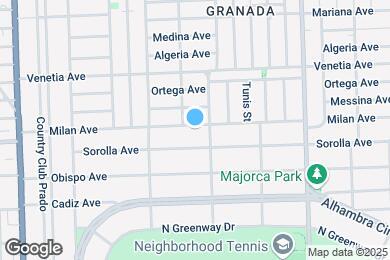 Map image of the property - 1220 Milan Ave
