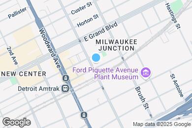Map image of the property - 207 E Baltimore St