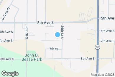 Map image of the property - 2610 7th Pl