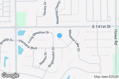 Map image of the property - 14028 Mimosa Ct