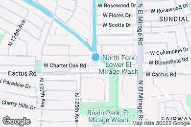 Map image of the property - 12510 W Charter Oak Rd