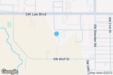 Map image of the property - 2504 SW Jefferson Ave