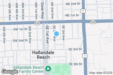 Map image of the property - 133 SE 2nd Ave