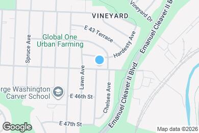 Map image of the property - 4806 E 45th St