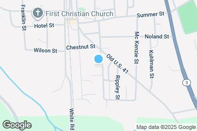 Map image of the property - Stewart Apartments