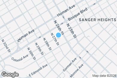 Map image of the property - 2618 Colonial Ave