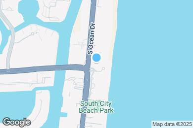 Map image of the property - 4111 S Ocean Dr