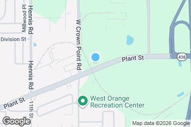 Map image of the property - 1223 E Plant St