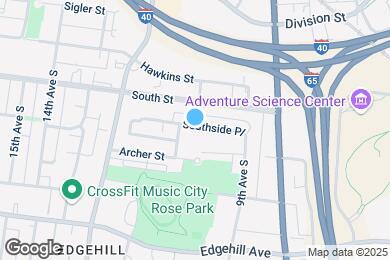 Map image of the property - 917 Southside Pl