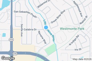 Map image of the property - 421 San Sebastian Prado