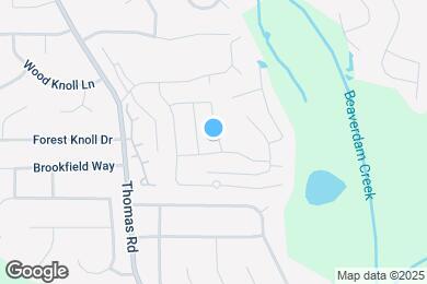 Map image of the property - 220 Willow Springs Dr