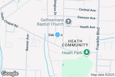 Map image of the property - 3600 Dakota Dr