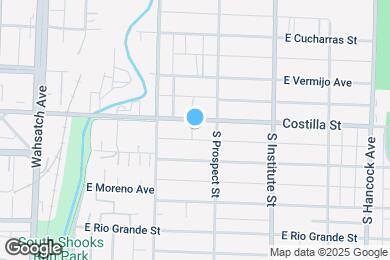 Map image of the property - 733 Costilla St