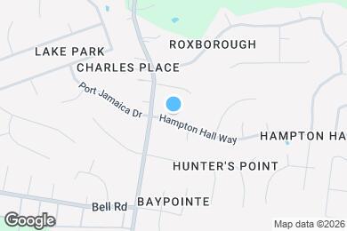 Map image of the property - 6112 Hampton Hall Way
