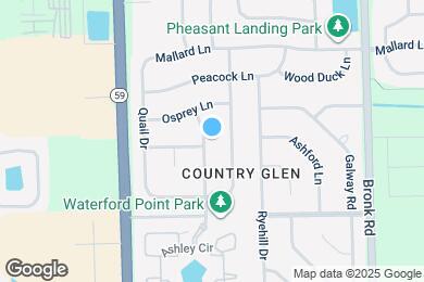 Map image of the property - 1304 Partridge Dr