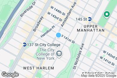Map image of the property - 471 W 140th St