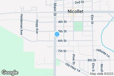 Map image of the property - 520 6th St