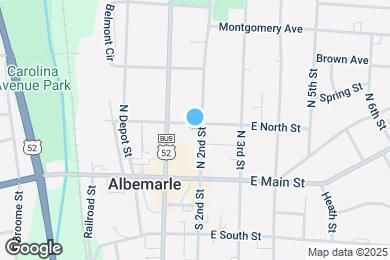 Map image of the property - 197 N 2nd St