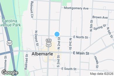 Map image of the property - Residences at the Albemarle Hotel