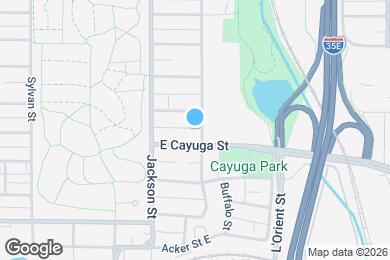 Map image of the property - 875 Agate St