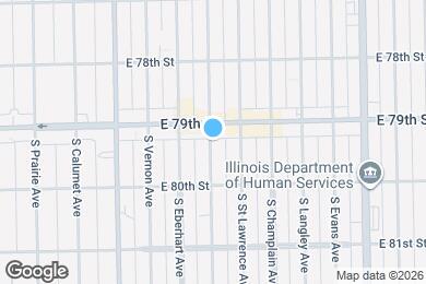 Map image of the property - 7918 S Rhodes Ave