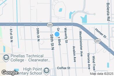 Map image of the property - 5763 Crestmont Ave