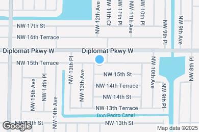 Map image of the property - 1200 NW 15th Terrace