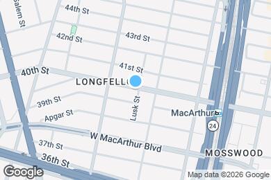 Map image of the property - 835 40th St