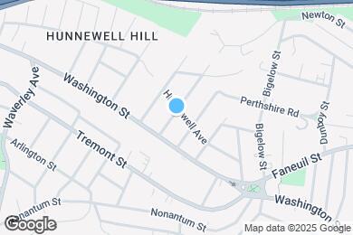 Map image of the property - 66 Hunnewell Ave