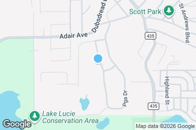 Map image of the property - 30700 Pga Dr