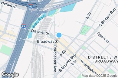 Map image of the property - 50 W Broadway