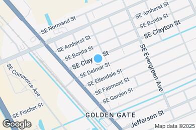 Map image of the property - 2677 SE Delmar St