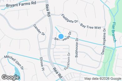 Map image of the property - 9307 Bellegarde Dr