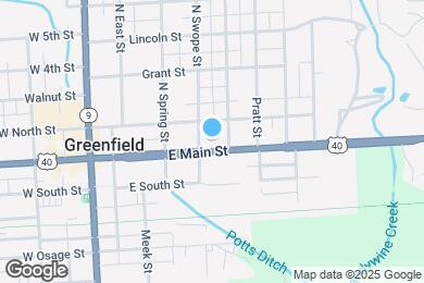 Map image of the property - 418 E Main St