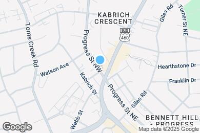 Map image of the property - Haven - Blacksburg