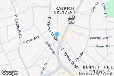 Map image of the property - Old Row on North Main