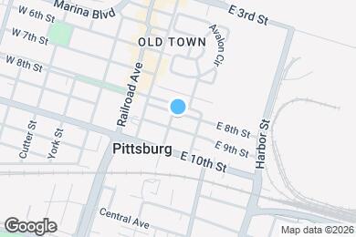 Map image of the property - 322 E 8th St