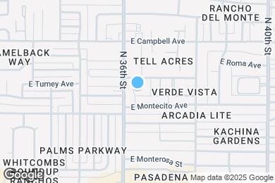 Map image of the property - 4352 N 36th Plz