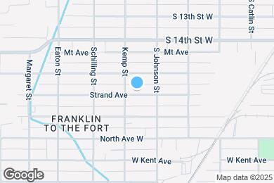 Map image of the property - 2030 Strand Ave