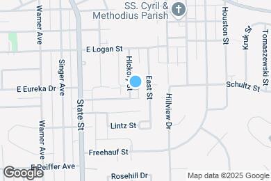 Map image of the property - 805 Hickory St